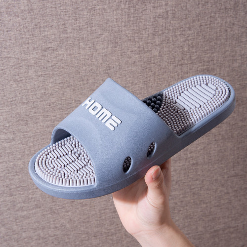 按摩拖鞋男士夏季2025新款家居室內防滑浴室洗澡足底穴位涼拖鞋男 按摩拖鞋男士夏季2025新款家居室內防滑浴室洗澡足底穴位涼拖鞋男