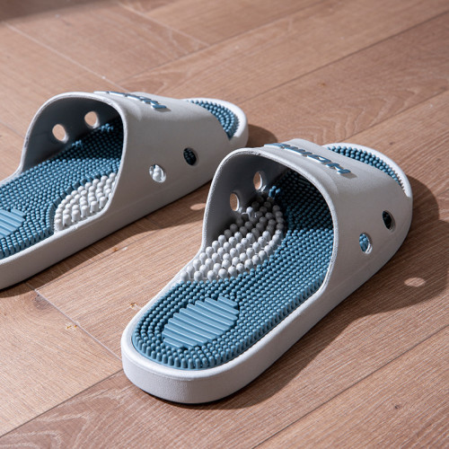 按摩拖鞋男士夏季2025新款家居室內防滑浴室洗澡足底穴位涼拖鞋男 按摩拖鞋男士夏季2025新款家居室內防滑浴室洗澡足底穴位涼拖鞋男