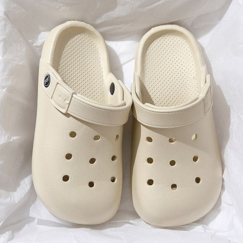 洞洞鞋女夏季新款外穿室內家居透氣防滑踩屎感沙灘鞋包頭涼鞋 洞洞鞋女夏季新款外穿室內家居透氣防滑踩屎感沙灘鞋包頭涼鞋