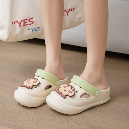 卡通洞洞鞋兒童拖鞋女童夏季卡通可愛防滑包頭中大童洞洞鞋外穿 卡通洞洞鞋兒童拖鞋女童夏季卡通可愛防滑包頭中大童洞洞鞋外穿