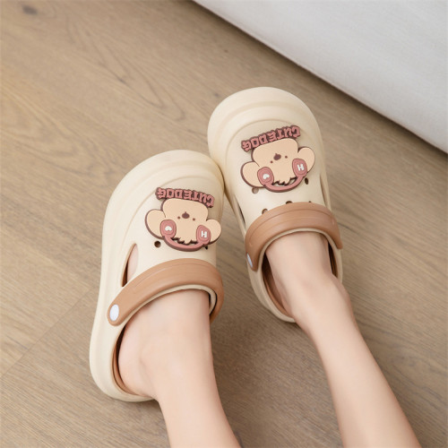 卡通洞洞鞋兒童拖鞋女童夏季卡通可愛防滑包頭中大童洞洞鞋外穿 卡通洞洞鞋兒童拖鞋女童夏季卡通可愛防滑包頭中大童洞洞鞋外穿