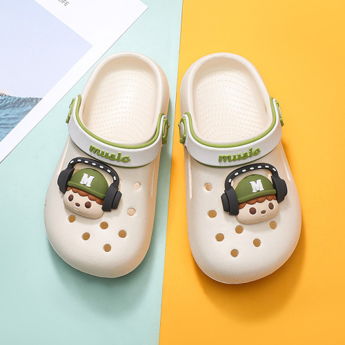 兒童洞洞鞋男童卡通室內兩穿女寶寶包頭EVA可愛包頭輕底居家涼拖 兒童洞洞鞋男童卡通室內兩穿女寶寶包頭EVA可愛包頭輕底居家涼拖