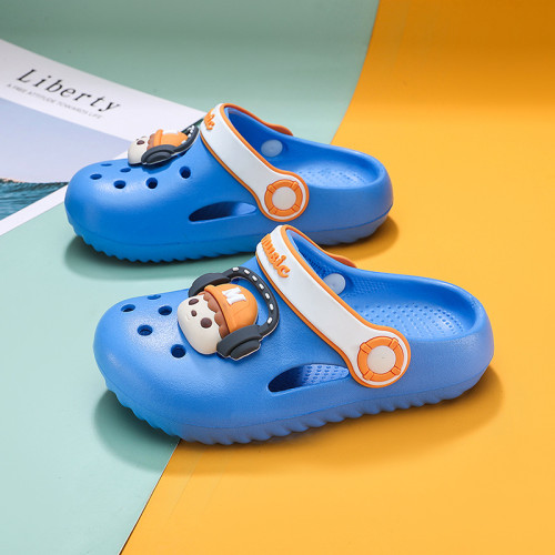 兒童洞洞鞋男童卡通室內兩穿女寶寶包頭EVA可愛包頭輕底居家涼拖 兒童洞洞鞋男童卡通室內兩穿女寶寶包頭EVA可愛包頭輕底居家涼拖