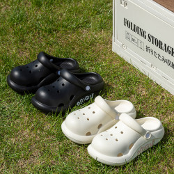 包頭兒童洞洞鞋女童夏季室內防滑軟底小孩沙灘親子外穿涼拖鞋男孩