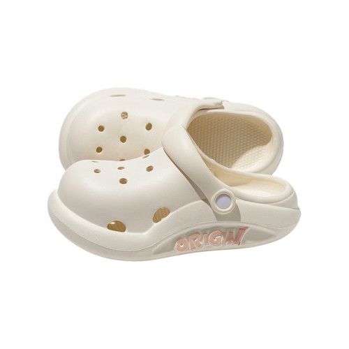 包頭兒童洞洞鞋女童夏季室內防滑軟底小孩沙灘親子外穿涼拖鞋男孩