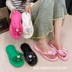 2025人字拖女士夏平底EVA防滑耐磨時尚百搭女式外穿涼拖鞋夏