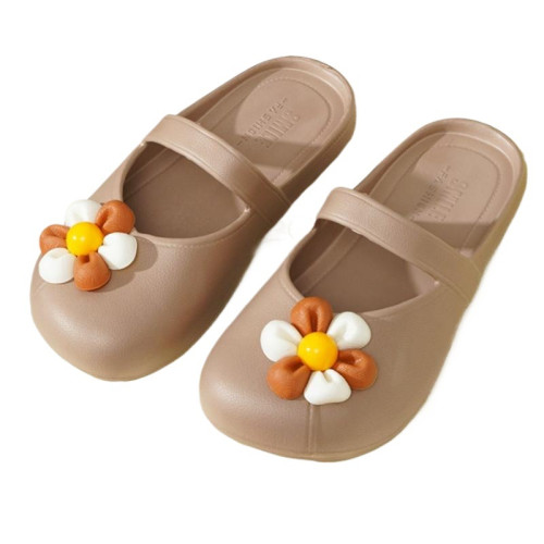 2025新款女士半拖涼鞋辦公日常時尚休閒EVA輕盈不累腳春夏涼拖鞋