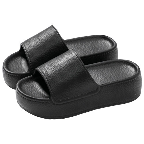 厚底拖鞋女款2025新款夏季外穿海邊沙灘防滑EVA小個子涼拖鞋女士