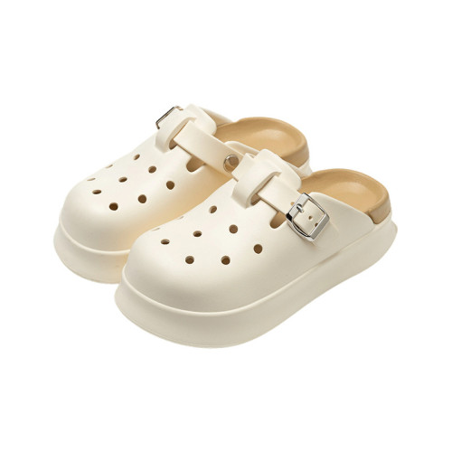 勃肯洞洞鞋女士夏季新款網紅外穿時尚厚底防滑海邊沙灘包頭涼拖鞋 勃肯洞洞鞋女士夏季新款網紅外穿時尚厚底防滑海邊沙灘包頭涼拖鞋