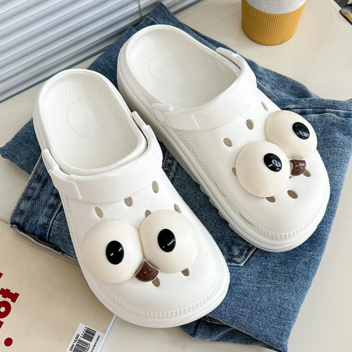 洞洞鞋女夏季外穿2025新款厚底eva涼鞋防滑防臭沙灘孕婦拖鞋女款 洞洞鞋女夏季外穿2025新款厚底eva涼鞋防滑防臭沙灘孕婦拖鞋女款