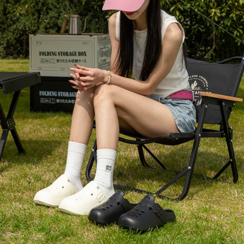 勃肯洞洞鞋女款夏季外穿海邊沙灘eva防臭軟底家居防滑包頭涼拖鞋 勃肯洞洞鞋女款夏季外穿海邊沙灘eva防臭軟底家居防滑包頭涼拖鞋