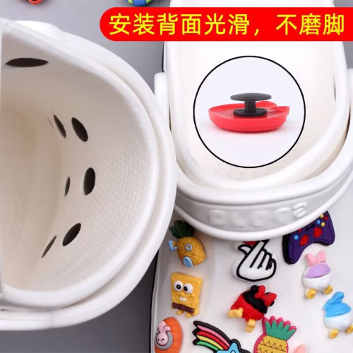 洞洞鞋鞋花配飾女趣味DIY鞋釦卡通可愛立體高級感可拆卸裝飾卡扣 洞洞鞋鞋花配飾女趣味DIY鞋釦卡通可愛立體高級感可拆卸裝飾卡扣