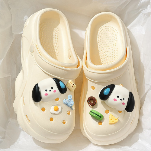 孕婦厚底洞洞鞋女款夏季外穿2025新款eva沙灘海邊包頭拖涼拖鞋女 孕婦厚底洞洞鞋女款夏季外穿2025新款eva沙灘海邊包頭拖涼拖鞋女