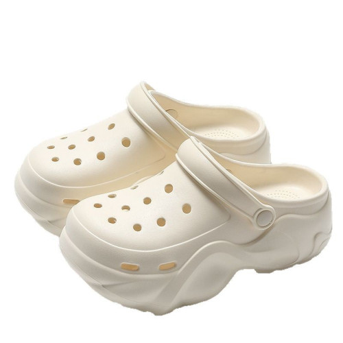 洞洞鞋女款夏季厚底增高踩屎感2024新款外穿時尚網紅防滑包頭拖鞋 洞洞鞋女款夏季厚底增高踩屎感2024新款外穿時尚網紅防滑包頭拖鞋