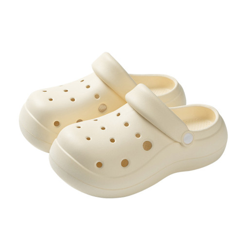 厚底增高簡約洞洞鞋女款夏季外穿2025新款戶外海邊沙灘eva涼拖鞋 厚底增高簡約洞洞鞋女款夏季外穿2025新款戶外海邊沙灘eva涼拖鞋