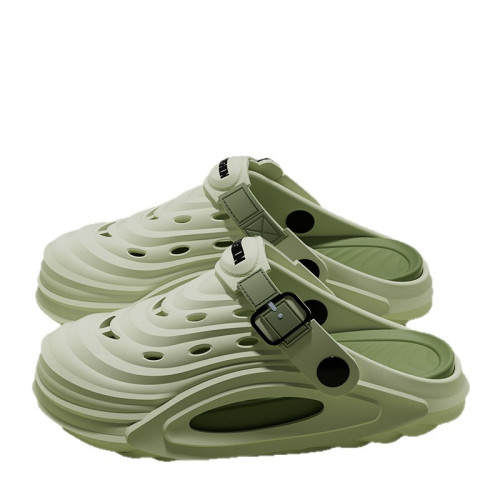 2025新款洞洞鞋男夏季外穿沙灘開車厚底防滑耐磨男士戶外運動拖鞋 2025新款洞洞鞋男夏季外穿沙灘開車厚底防滑耐磨男士戶外運動拖鞋