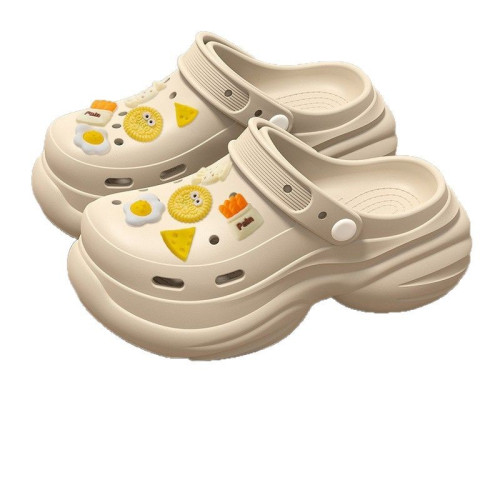 7.0厚底增高洞洞鞋女款夏季外穿2025新款防滑沙灘兩穿包頭涼拖鞋 7.0厚底增高洞洞鞋女款夏季外穿2025新款防滑沙灘兩穿包頭涼拖鞋