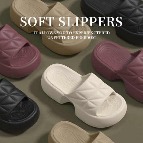 5.0cm厚底防滑拖鞋女士夏季外穿2025新款超火小個子增高沙灘涼拖 5.0cm厚底防滑拖鞋女士夏季外穿2025新款超火小個子增高沙灘涼拖