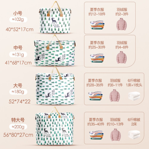 搬家打包袋學生宿舍裝棉被子收納袋子超大容量行李整理袋衣物衣服
