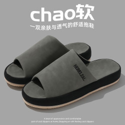 絕美勃肯鞋拖鞋女夏季外穿2025新款厚底沙灘涼鞋超火時尚一字涼拖