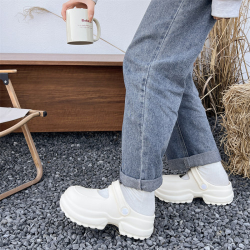 ins少女心洞洞鞋女夏季2025新款瑪麗珍厚底增高網紅外穿涼拖鞋女 ins少女心洞洞鞋女夏季2025新款瑪麗珍厚底增高網紅外穿涼拖鞋女