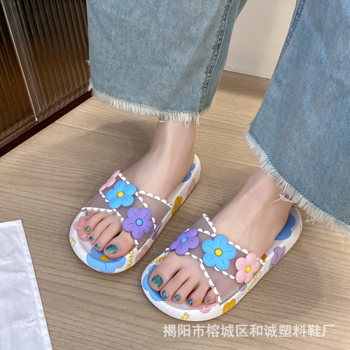 新款太陽花拖鞋女夏天室內防滑居家情侶軟底外穿軟底涼拖鞋女 新款太陽花拖鞋女夏天室內防滑居家情侶軟底外穿軟底涼拖鞋女