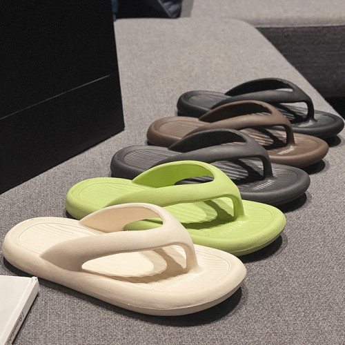 eva厚底拖鞋男夏季涼拖鞋外穿夾腳沙灘鞋踩屎感情侶人字拖女 eva厚底拖鞋男夏季涼拖鞋外穿夾腳沙灘鞋踩屎感情侶人字拖女