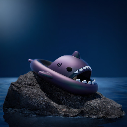 金屬鯊魚拖鞋男夏季外穿厚底居家拖鞋女卡通防滑透氣浴室涼拖情侶 金屬鯊魚拖鞋男夏季外穿厚底居家拖鞋女卡通防滑透氣浴室涼拖情侶