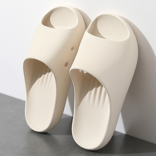 情侶家居涼拖鞋女夏季簡約純色室內洗澡軟底踩屎感防滑拖鞋男 情侶家居涼拖鞋女夏季簡約純色室內洗澡軟底踩屎感防滑拖鞋男