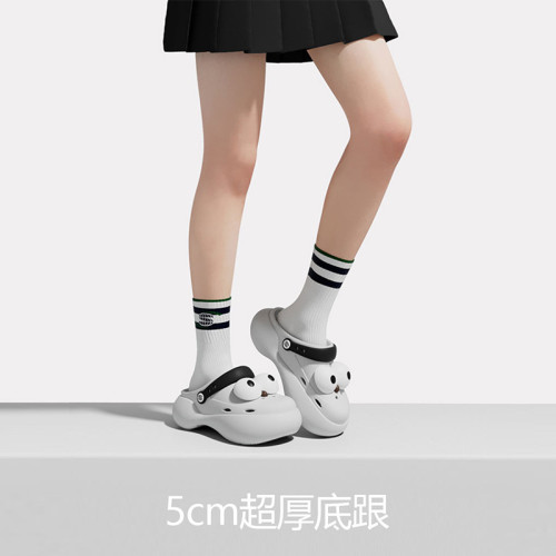 浮雲x大眼怪洞洞鞋女夏季超厚底室內居家戶外穿時尚涼鞋增高拖鞋 浮雲x大眼怪洞洞鞋女夏季超厚底室內居家戶外穿時尚涼鞋增高拖鞋