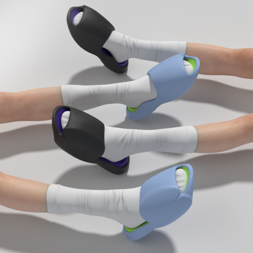 氫舟拖鞋男士夏季外穿厚底耐磨抗菌雙層緩震運動拖鞋情侶潮流休閒