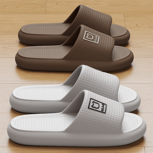 踩屎感拖鞋男士夏季外穿2025新款室內家居浴室防滑厚底涼拖鞋男款