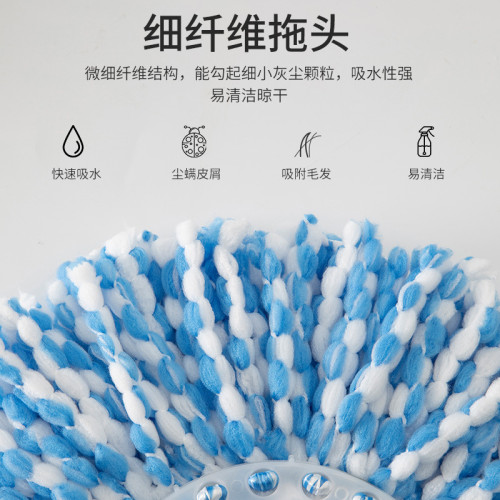 家用拖布替換頭旋轉拖把零件加厚拖頭通用拖把配件圓形加密墩布頭 家用拖布替換頭旋轉拖把零件加厚拖頭通用拖把配件圓形加密墩布頭