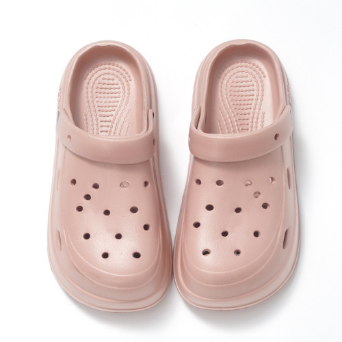 2025新款eva厚底洞洞鞋女夏季外穿防滑踩屎感兩穿涼拖鞋 2025新款eva厚底洞洞鞋女夏季外穿防滑踩屎感兩穿涼拖鞋