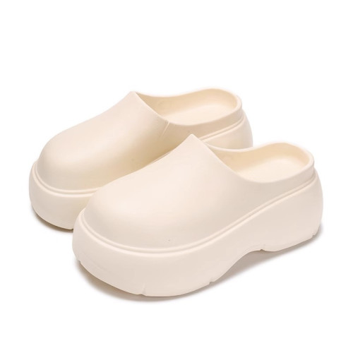 涼拖鞋女夏外穿厚底小個子增高時尚超火懶人一腳蹬防水勃肯包頭拖 涼拖鞋女夏外穿厚底小個子增高時尚超火懶人一腳蹬防水勃肯包頭拖