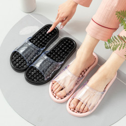 2025新款浴室洗澡穿拖鞋女夏家用按摩軟底衛生間漏水速乾防滑涼拖