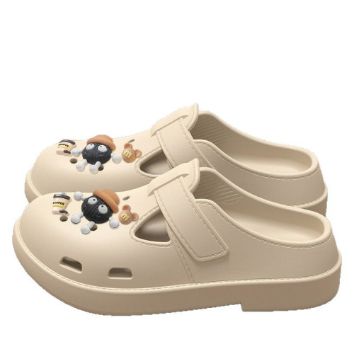 洞洞鞋女款夏季厚底增高踩屎感2024新款外穿時尚網紅防滑包頭拖鞋 洞洞鞋女款夏季厚底增高踩屎感2024新款外穿時尚網紅防滑包頭拖鞋