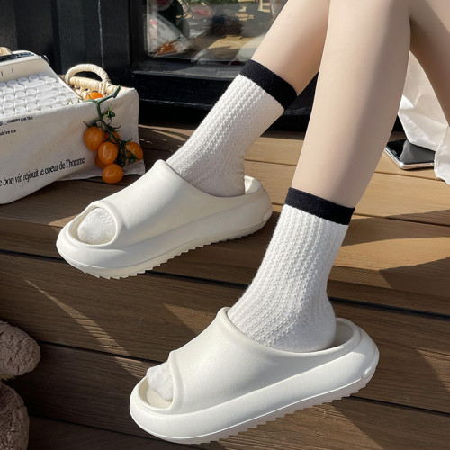 防撞設計情侶拖鞋女夏季外穿踩屎感厚底EVA防臭居家靜音涼拖男士 防撞設計情侶拖鞋女夏季外穿踩屎感厚底EVA防臭居家靜音涼拖男士