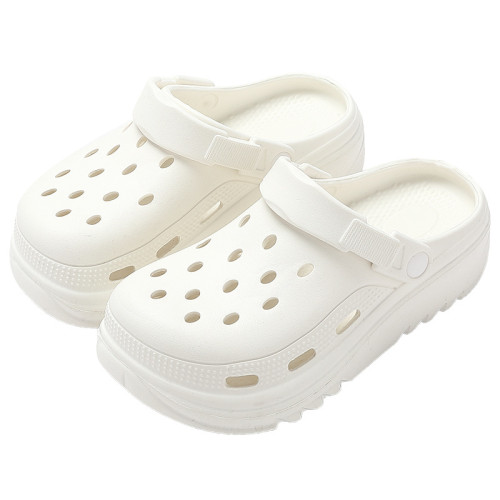 孕婦洞洞鞋女款夏季外穿2025新款防滑厚底涼鞋沙灘鞋包頭拖鞋女士 孕婦洞洞鞋女款夏季外穿2025新款防滑厚底涼鞋沙灘鞋包頭拖鞋女士