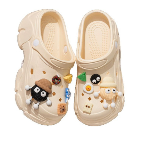 厚底洞洞鞋女款夏季外穿2025新款防滑沙灘涼鞋增高跟eva包頭拖鞋 厚底洞洞鞋女款夏季外穿2025新款防滑沙灘涼鞋增高跟eva包頭拖鞋