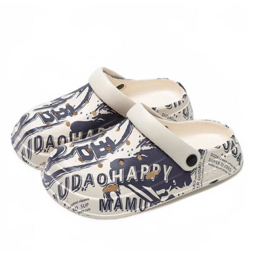 踩屎感外穿洞洞鞋男士夏季防滑防臭沙灘鞋2024新款厚底涼拖鞋男款 踩屎感外穿洞洞鞋男士夏季防滑防臭沙灘鞋2024新款厚底涼拖鞋男款