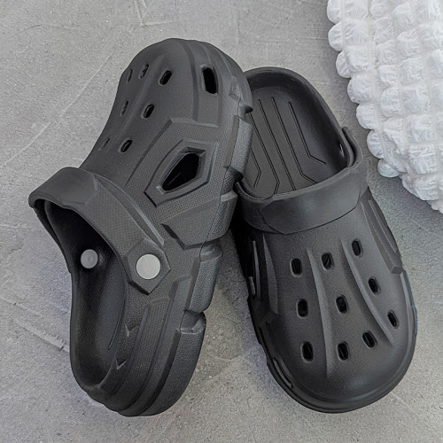 防滑透氣洞洞鞋男款夏季外穿2025新款厚底不臭腳開車包頭拖鞋男士 防滑透氣洞洞鞋男款夏季外穿2025新款厚底不臭腳開車包頭拖鞋男士