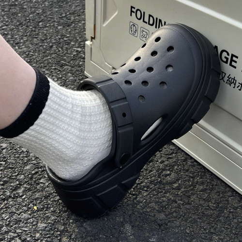 踩屎感洞洞鞋女2025新款夏季戶外兩穿EVA防臭軟底包頭涼拖鞋女士 踩屎感洞洞鞋女2025新款夏季戶外兩穿EVA防臭軟底包頭涼拖鞋女士