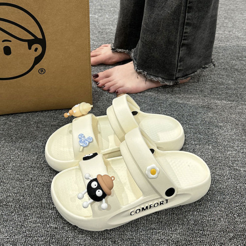 涼鞋女款2024新款夏季外穿厚底EVA防滑防臭海邊沙灘兩穿涼拖鞋女 涼鞋女款2024新款夏季外穿厚底EVA防滑防臭海邊沙灘兩穿涼拖鞋女