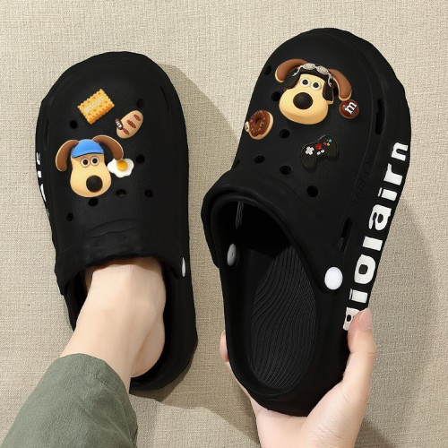 踩屎感洞洞鞋男士夏季外穿EVA防臭軟底沙灘防滑運動包頭涼拖鞋男 踩屎感洞洞鞋男士夏季外穿EVA防臭軟底沙灘防滑運動包頭涼拖鞋男