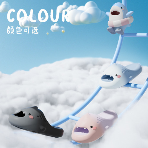 可愛卡通小萌鯊魚兒童拖鞋2025夏季新款男童女童室內居家寶寶涼拖 可愛卡通小萌鯊魚兒童拖鞋2025夏季新款男童女童室內居家寶寶涼拖