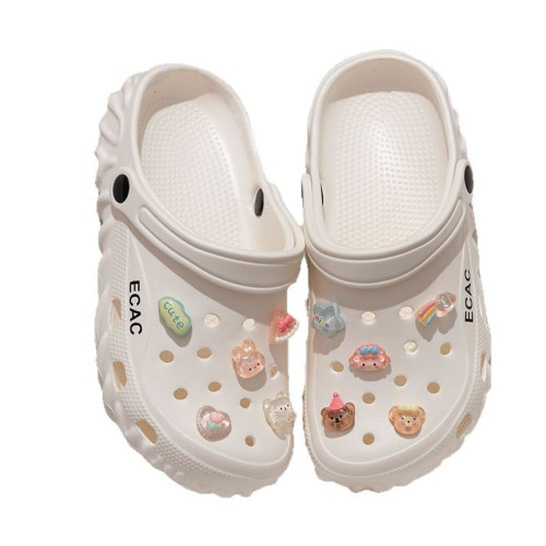 厚底洞洞鞋女款2025新款超火防滑防臭包頭沙灘涼拖鞋女士夏季外穿 厚底洞洞鞋女款2025新款超火防滑防臭包頭沙灘涼拖鞋女士夏季外穿