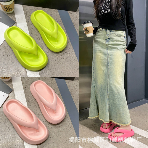 時尚人字拖鞋女厚底外穿EVA涼拖鞋女日系拖鞋網紅少女百搭人字拖 時尚人字拖鞋女厚底外穿EVA涼拖鞋女日系拖鞋網紅少女百搭人字拖