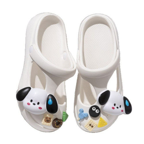 踩屎感洞洞鞋女夏季外穿2025新款eva防滑防臭沙灘包頭半拖鞋女士 踩屎感洞洞鞋女夏季外穿2025新款eva防滑防臭沙灘包頭半拖鞋女士