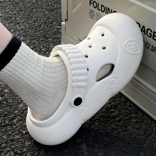 洞洞鞋女士夏季外穿ins沙灘鞋2025新款厚底防滑防臭包頭涼拖鞋女 洞洞鞋女士夏季外穿ins沙灘鞋2025新款厚底防滑防臭包頭涼拖鞋女